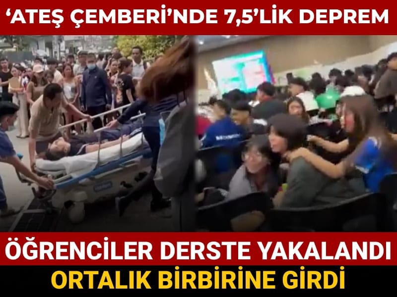 ates cemberinde 75lik deprem ogrenciler derste yakalandi ortalik birbirine girdi M1pAAtdx