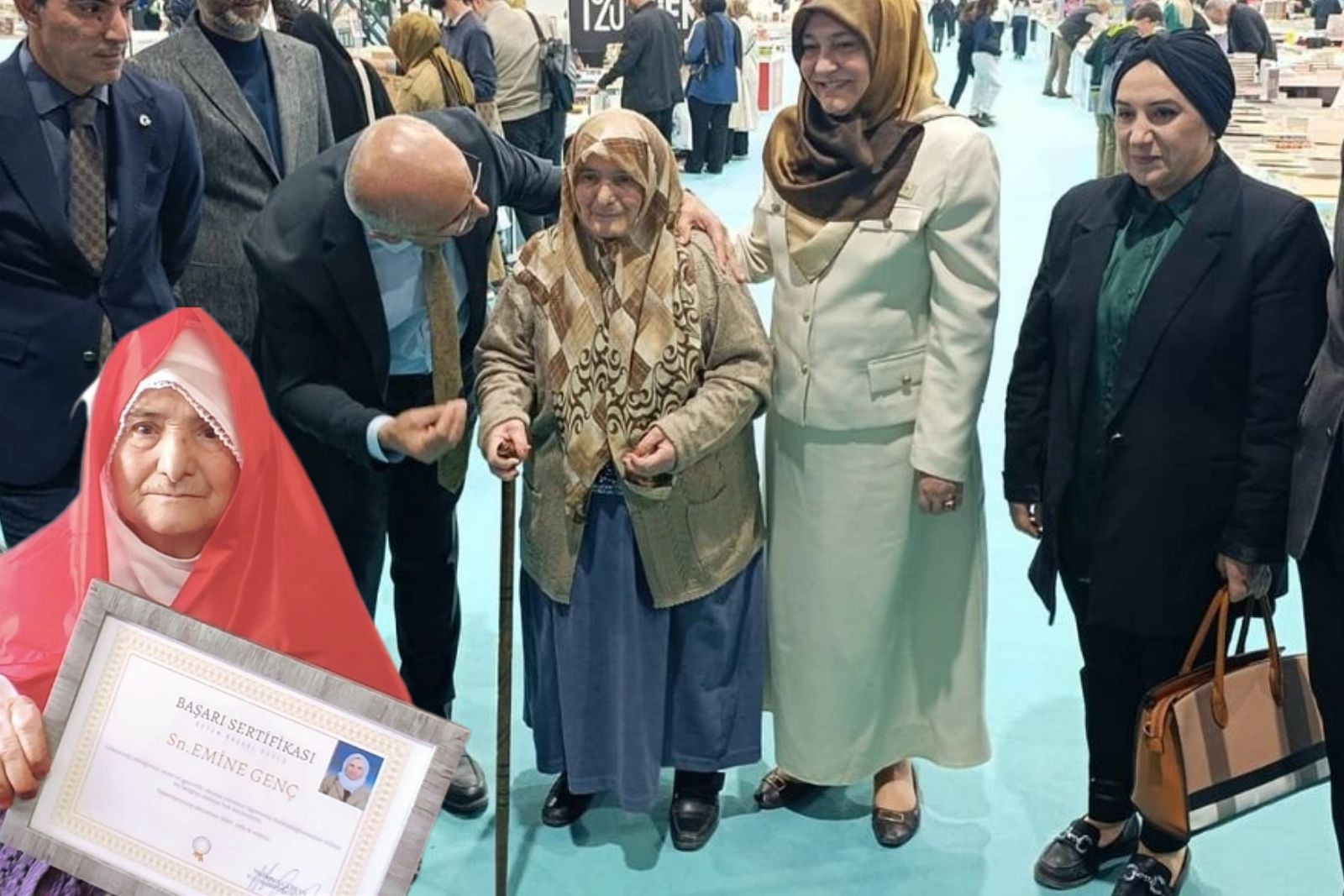 malatyada 88 yasinda okuma yazma ogrenen emine genc kitap fuarinin onur konugu oldu 8q253J6j.jpg